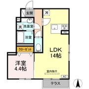 GRAND D-ROOM J 庄内の間取り画像