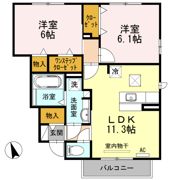 セゾン ド アベニューの間取り画像