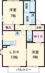 サンピラー Aの間取り画像