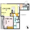 Chainon（ｼｪﾉﾝ）の間取り画像