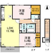 ウイングMISAWA ⅩⅢの間取り画像