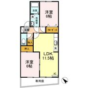 セジュールたかなわの間取り画像