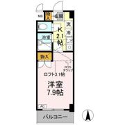 ヴァンテアン清水の間取り画像