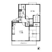 ヴィラ・コンフォールⅢ A棟の間取り画像