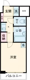 トーカンマンション久留米駅東の間取り画像