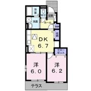 メゾンドベルの間取り画像