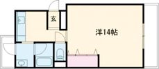 溝口マンションの間取り画像
