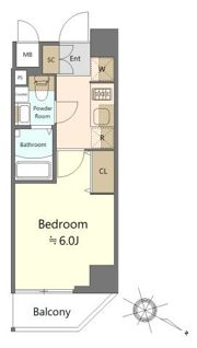 SHOKEN Residence横浜花月の間取り画像