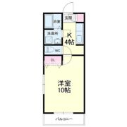 コーポ千里Ⅱの間取り画像