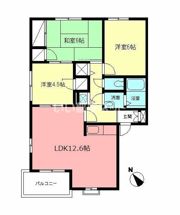 古館ハイツの間取り画像