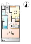 グローブ コートの間取り画像
