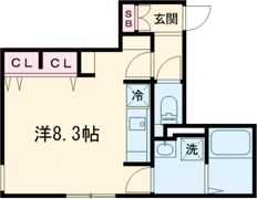 WELL COURT NAKAMURAKOUENの間取り画像