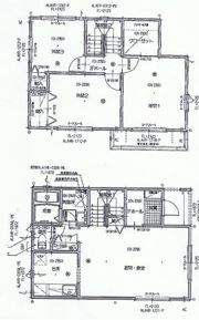 平田貸家の間取り画像