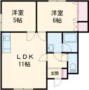 レインボーハウス澄川No．3の間取り画像