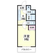 ブルースハープⅡの間取り画像