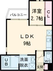 G-smart坪井の間取り画像