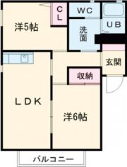 フレグランスヒルズの間取り画像