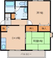 DUOPLAZAⅤ番館の間取り画像
