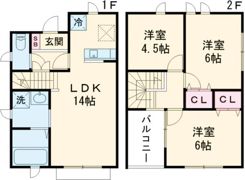 マハロ熊見の間取り画像