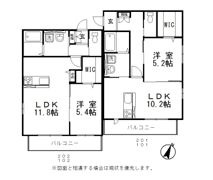 ベラルーチェⅡの間取り画像