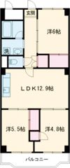 丸の内パークマンションの間取り画像