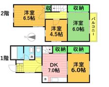 ルーミー我孫子11番館の間取り画像