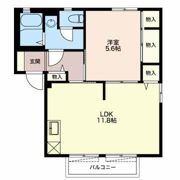 パストラルイイダ?Bの間取り画像