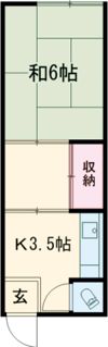 望月荘の間取り画像