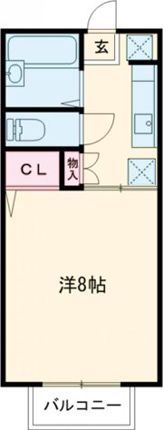 トゥインクルコート文化町13番館の間取り画像