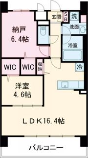 フェンテ・イーストⅡの間取り画像