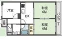 メゾン東中の間取り画像
