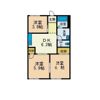 グリーンハイツ愛川Cの間取り画像
