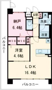 フェンテ・イーストⅡの間取り画像
