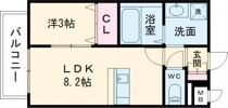 ラ・シック菊陽Ⅳの間取り画像