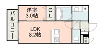 ラ・シック菊陽Ⅳの間取り画像