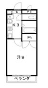 コーポオリエンタルの間取り画像