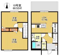 DUPLEST YM 大橋の間取り画像