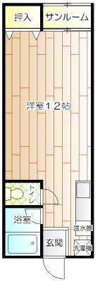 Jフラットの間取り画像