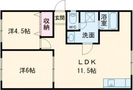 シーガル大和の間取り画像