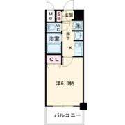 プレサンス京都駅前千都の間取り画像