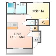 コーポルークの間取り画像