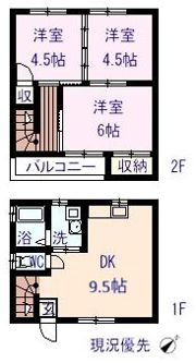 SRライフ多治米 3の間取り画像
