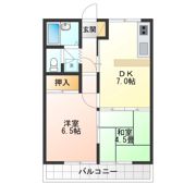 コーポ・ホザワの間取り画像