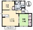 グランカーサ安岡 Ⅳ棟の間取り画像