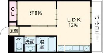 灘ロイヤルハイツの間取り画像