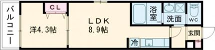ALEGRIA垂水の間取り画像