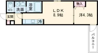 ALEGRIA垂水の間取り画像