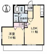 メゾン・アンジュB棟の間取り画像