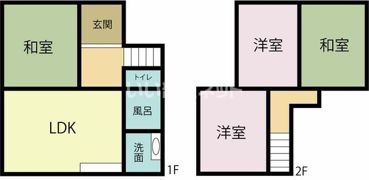 国分寺町新名戸建ての間取り画像