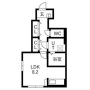 アクアフィオーレ江南の間取り画像